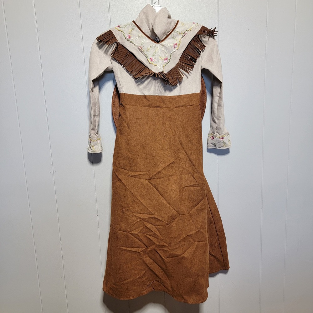 Princess Paradise Sharpshooter Annie Cowgirl Costume Dress Hat Kids Medium 8